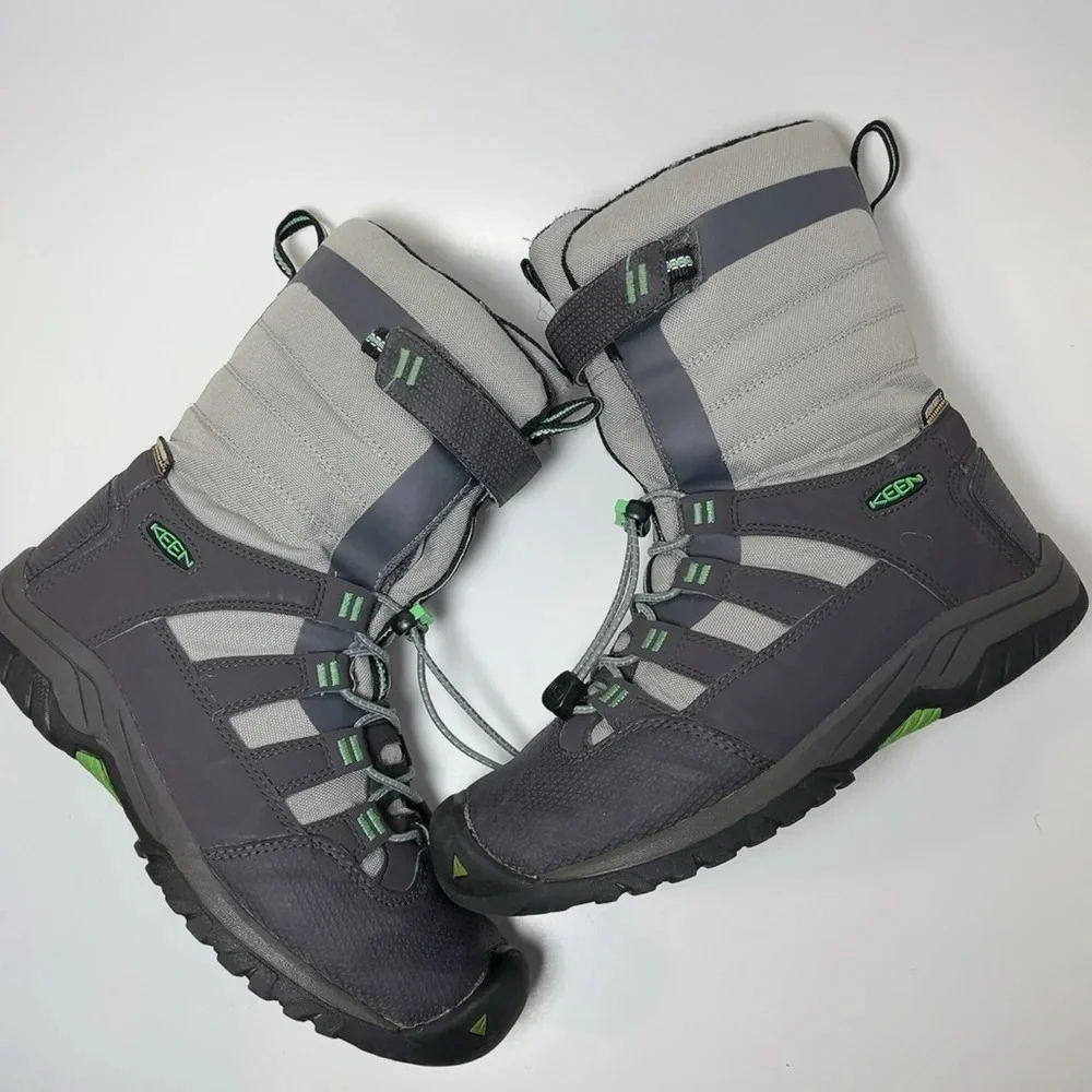 Keen Neo WP Magnet Irish Green Unisex Waterproof Kids Snow Boot